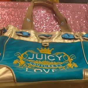 Juicy couture aquamarine bag